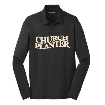 Church Planter Silk Touch Performance Long Sleeve Polo