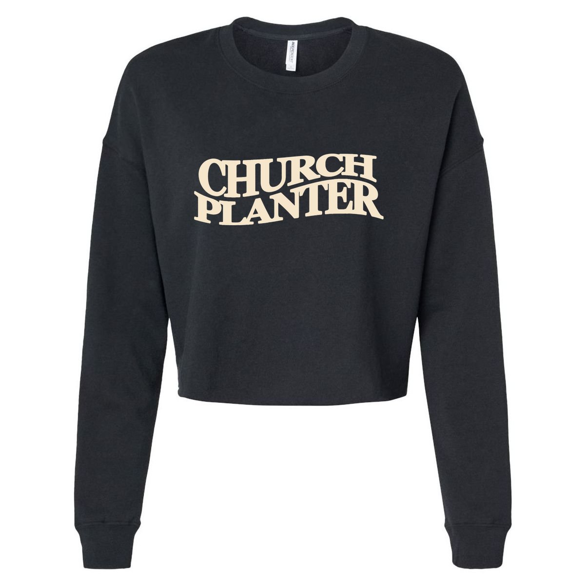 Church Planter Cropped Pullover Crew