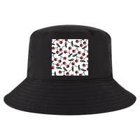 Cherry Pattern Cool Comfort Performance Bucket Hat