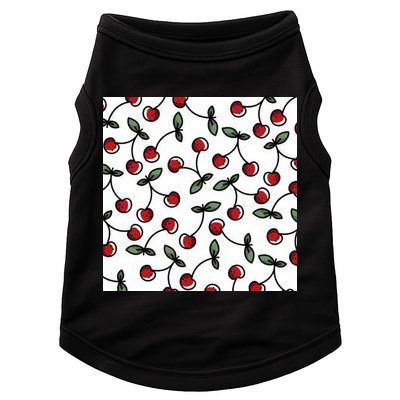 Cherry Pattern Doggie Tank