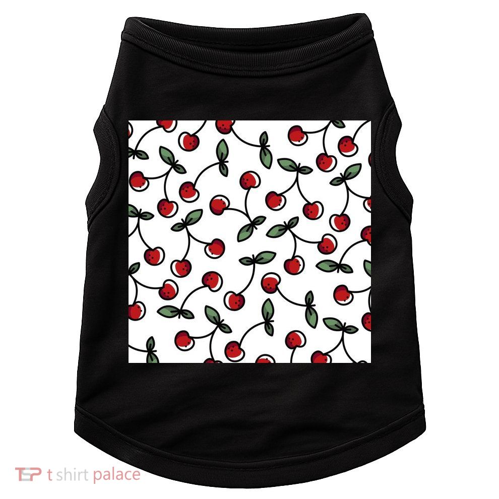 Cherry Pattern Doggie Tank