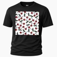 Cherry Pattern Performance Shirt