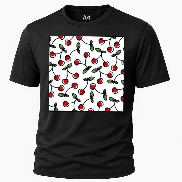 Cherry Pattern Performance Shirt