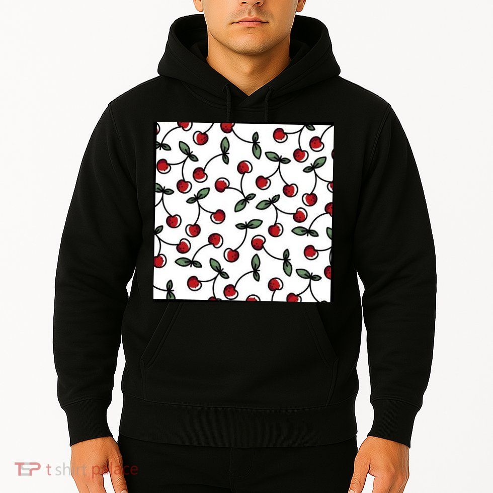 Cherry Pattern Hoodie
