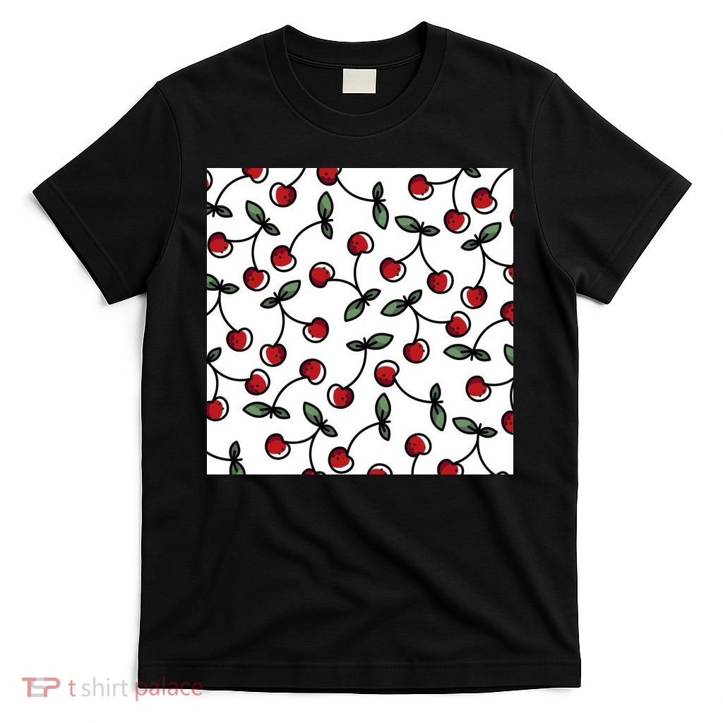 Cherry Pattern T-Shirt