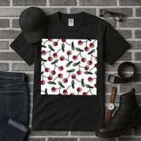 Cherry Pattern Tall T-Shirt