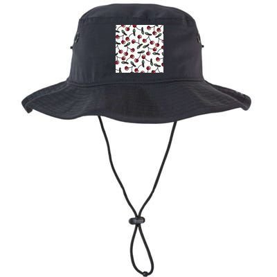 Cherry Pattern Legacy Cool Fit Booney Bucket Hat
