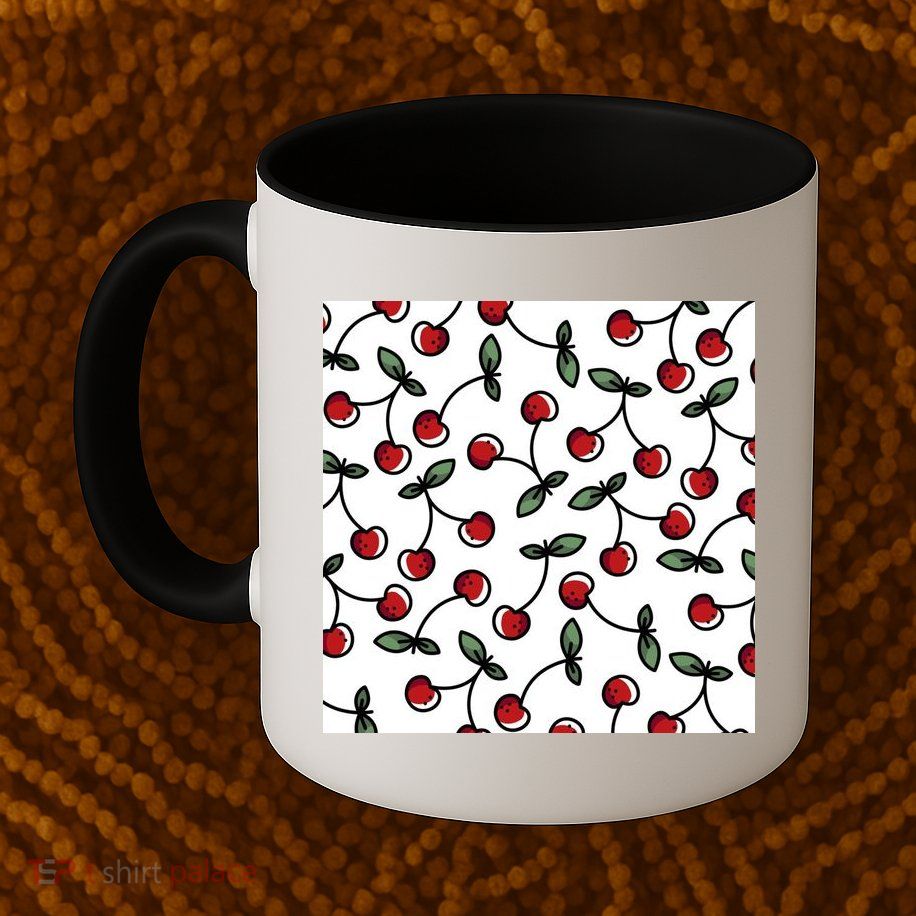 Cherry Pattern Mug
