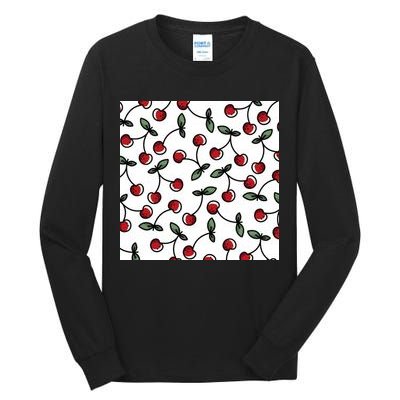 Cherry Pattern Tall Long Sleeve T-Shirt