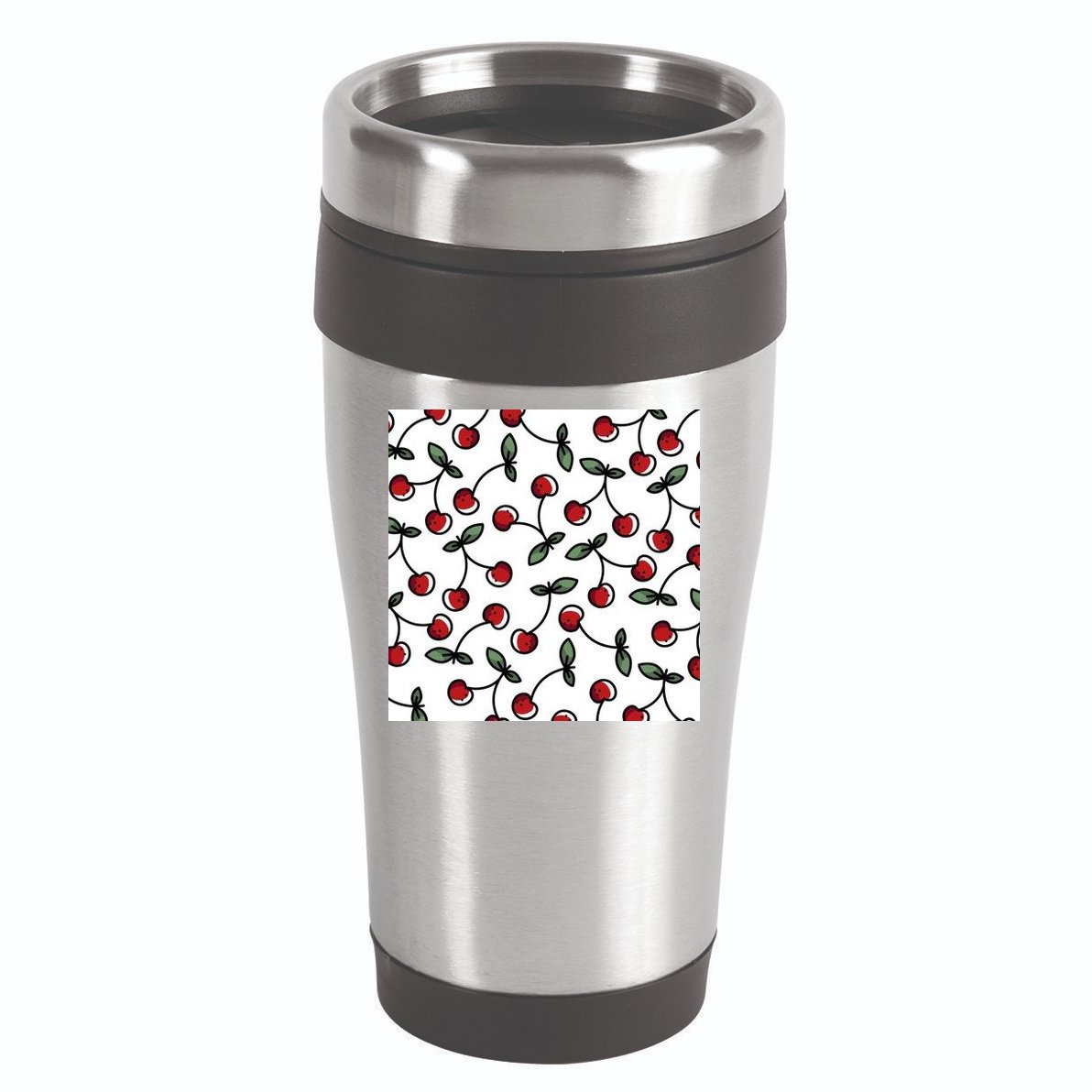 Cherry Pattern 16oz Travel Tumbler