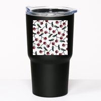 Cherry Pattern Tumbler