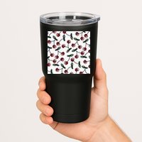 Cherry Pattern Tumbler