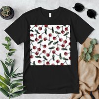 Cherry Pattern Premium T-Shirt
