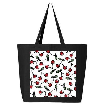 Cherry Pattern 25L Jumbo Tote