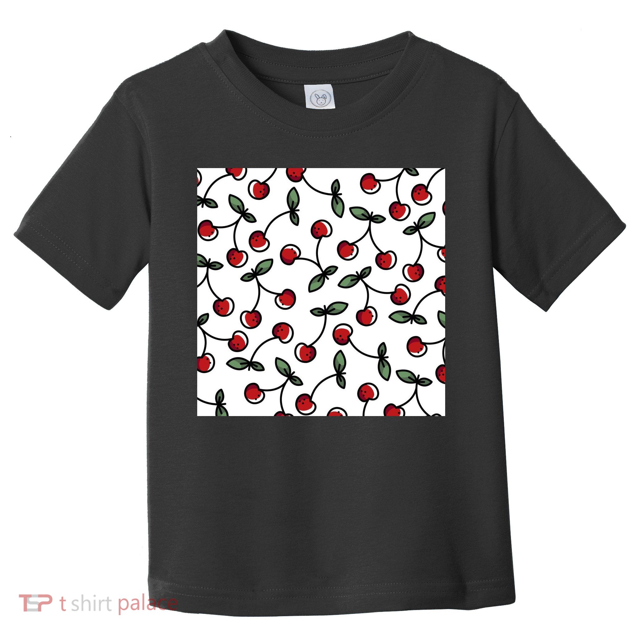 Cherry Pattern Toddler T-Shirt
