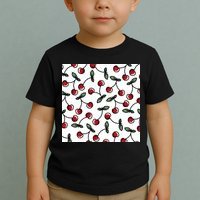 Cherry Pattern Toddler T-Shirt