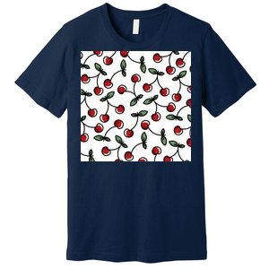 Cherry Pattern Premium T-Shirt