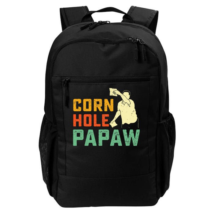 Cornhole Papaw Corn Hole Grandfather Bean Bag Tossing Game Daily Commute Backpack