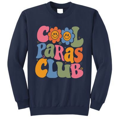 Cool Paras Club Paraprofessional Paraeducator Back To School Sweatshirt