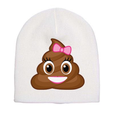 Cute Poop Short Acrylic Beanie