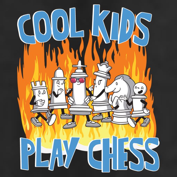 Chess Pieces Cool Kids Play Chess Cool Comfort Performance Bucket Hat
