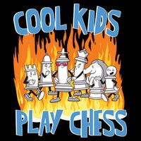 Chess Pieces Cool Kids Play Chess Cooling Performance Crew T-Shirt