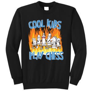 Chess Pieces Cool Kids Play Chess Sweatshirt