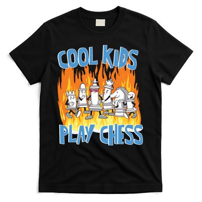 Chess Pieces Cool Kids Play Chess T-Shirt