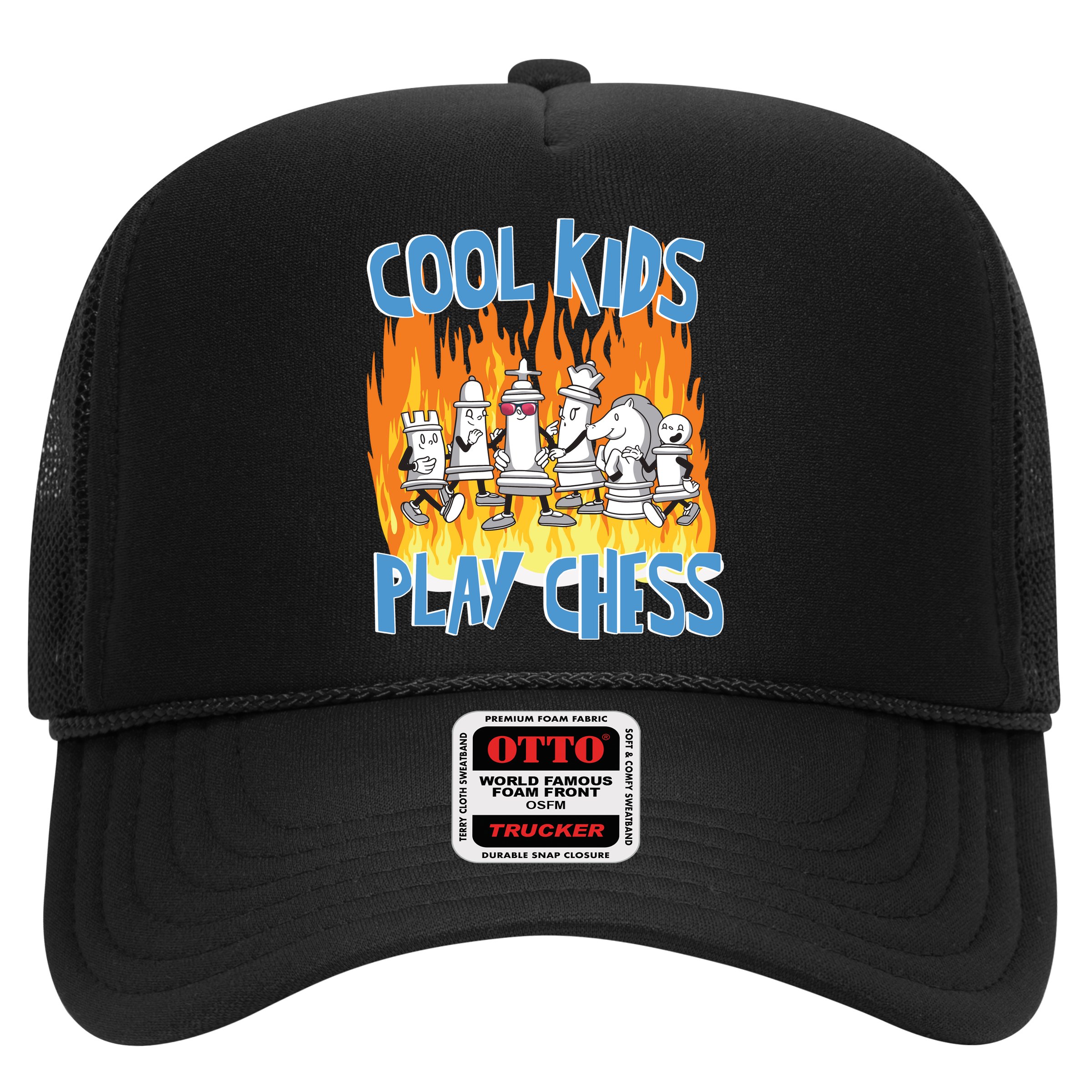 Chess Pieces Cool Kids Play Chess Hat