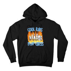 Chess Pieces Cool Kids Play Chess Tall Hoodie