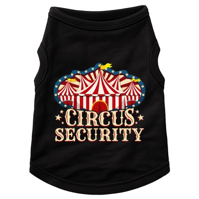 Circus Party Circus Security Doggie Tank