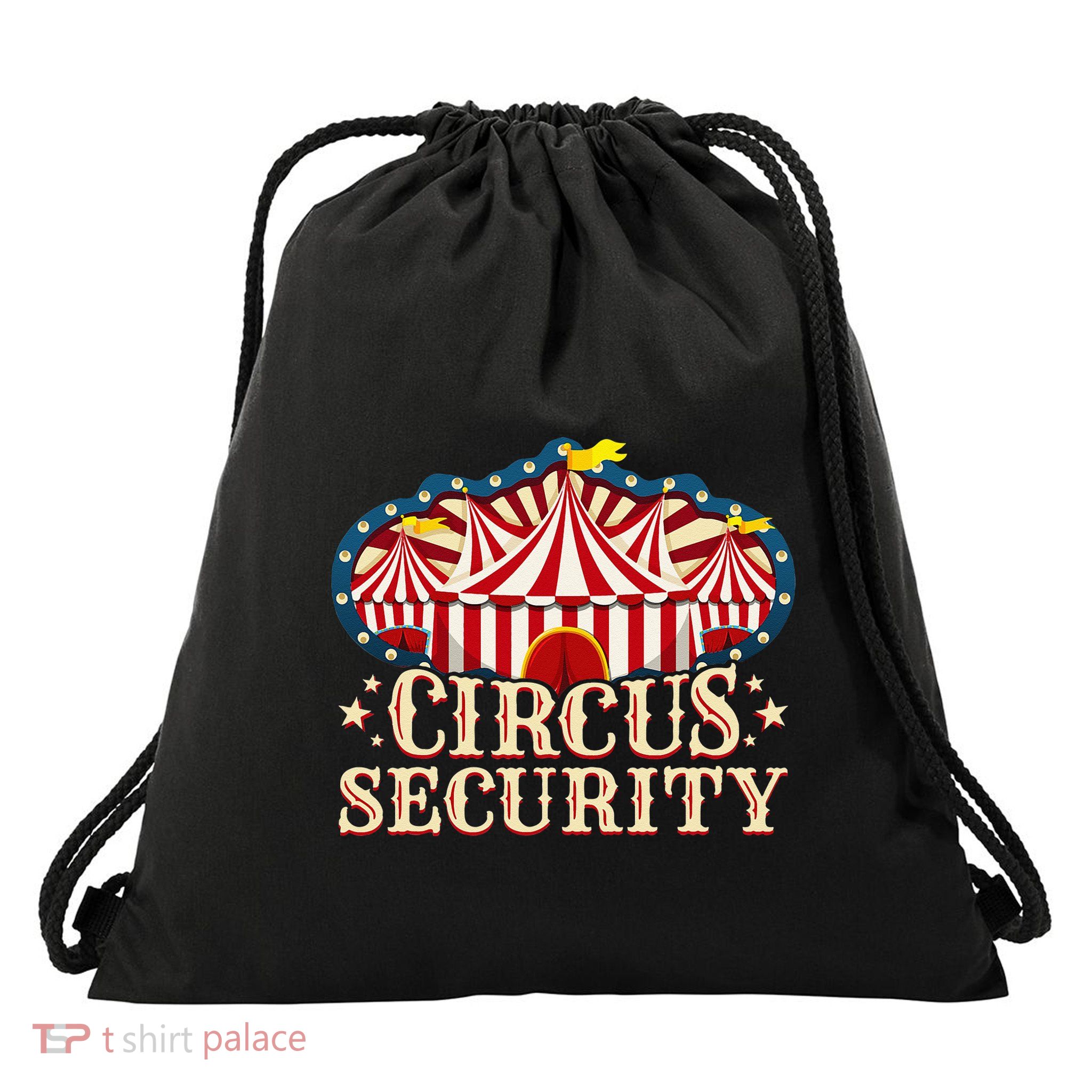 Circus Party Circus Security Drawstring Bag