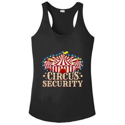 Circus Party Circus Security Ladies PosiCharge Competitor Racerback Tank