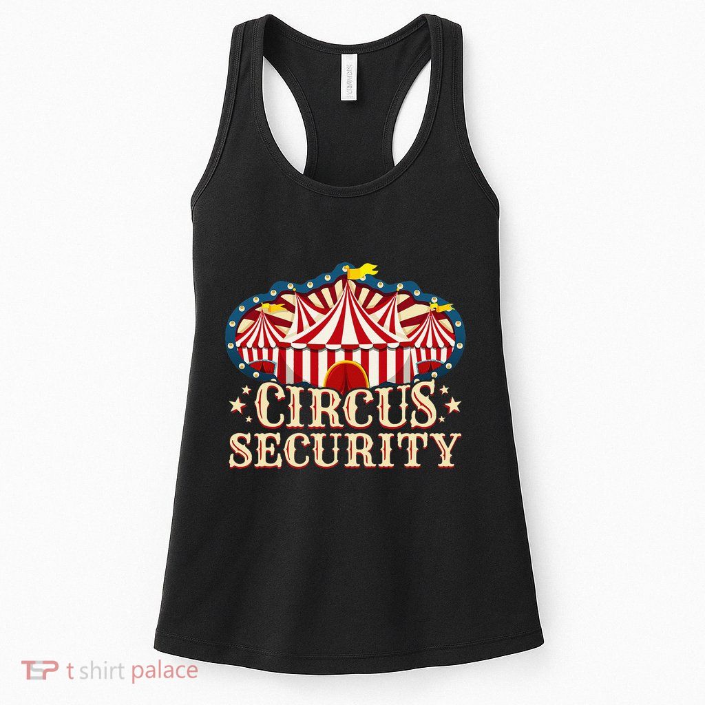 Circus Party Circus Security Womens Tank Top