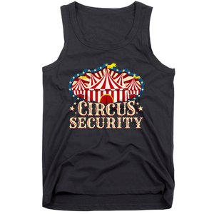 Circus Party Circus Security Tank Top