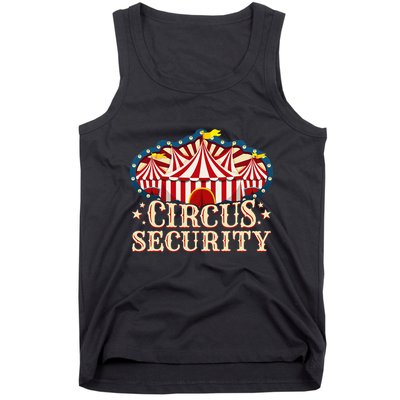 Circus Party Circus Security Tank Top