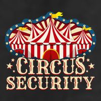 Circus Party Circus Security Golf Towel