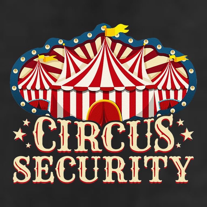 Circus Party Circus Security Golf Towel