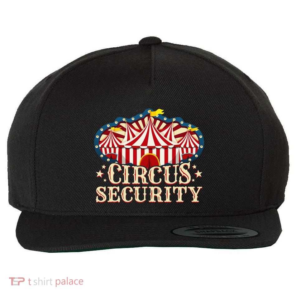 Circus Party Circus Security Wool Snapback Cap