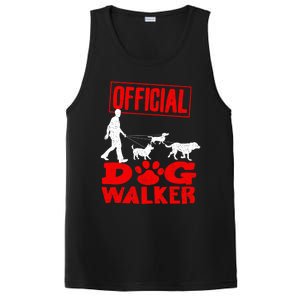 Cute Professional Dog Walker Funny Pet Lover Gift Cool Gift PosiCharge Competitor Tank