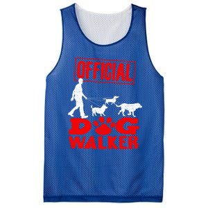 Cute Professional Dog Walker Funny Pet Lover Gift Cool Gift Mesh Reversible Basketball Jersey Tank