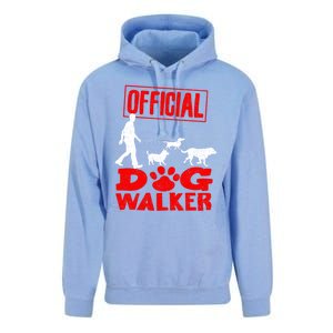 Cute Professional Dog Walker Funny Pet Lover Gift Cool Gift Unisex Surf Hoodie