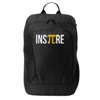 Celebrate Pi Day March 14 Student And Teacher Math Lover Gift City Backpack