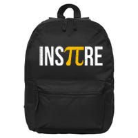 Celebrate Pi Day March 14 Student And Teacher Math Lover Gift 16 in Basic Backpack