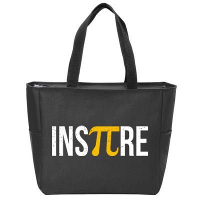 Celebrate Pi Day March 14 Student And Teacher Math Lover Gift Zip Tote Bag