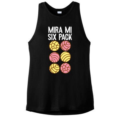 Conchas Pan Dulce Latina Mexican Mujer Concha Pastry Ladies PosiCharge Tri-Blend Wicking Tank