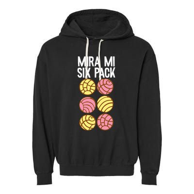 Conchas Pan Dulce Latina Mexican Mujer Concha Pastry Garment-Dyed Fleece Hoodie