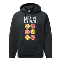 Conchas Pan Dulce Latina Mexican Mujer Concha Pastry Performance Fleece Hoodie