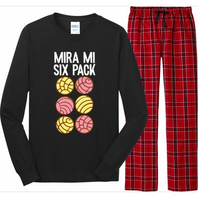 Conchas Pan Dulce Latina Mexican Mujer Concha Pastry Long Sleeve Pajama Set