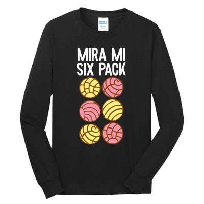 Conchas Pan Dulce Latina Mexican Mujer Concha Pastry Tall Long Sleeve T-Shirt